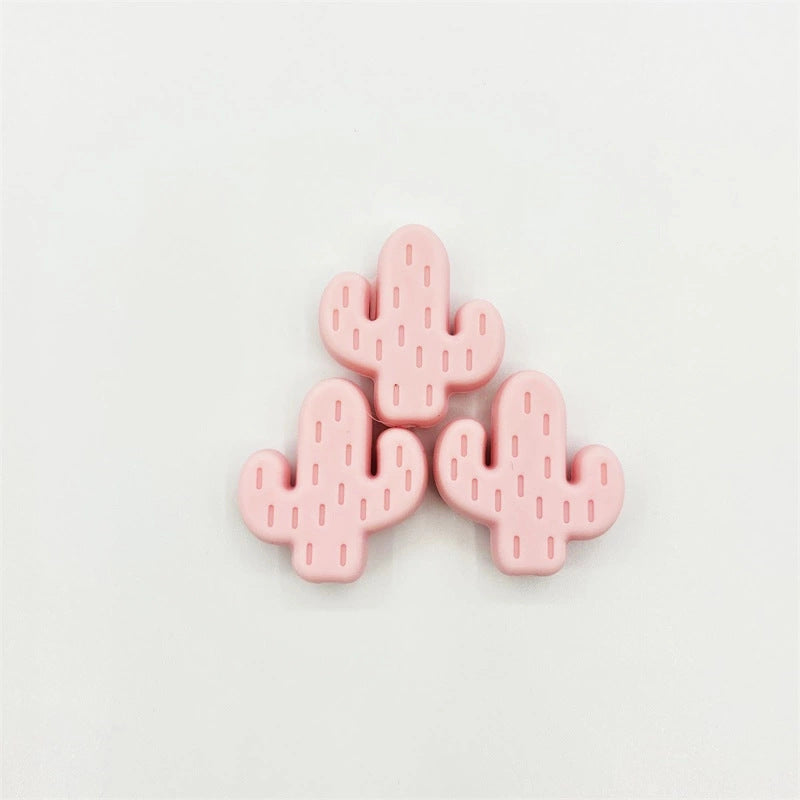 Wholesale 10pcs Cactus Silicone Beads